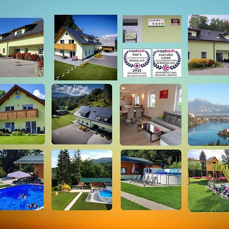 Apartments And Wellness Jelovca Radovljica Esterno foto